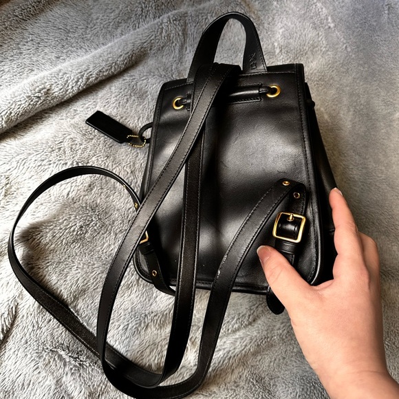 Coach Leather backpack - Picture 5 of 9